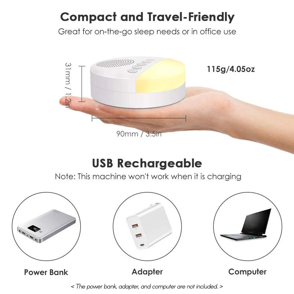 USB Rechargeable Baby Sleep Sound Machine