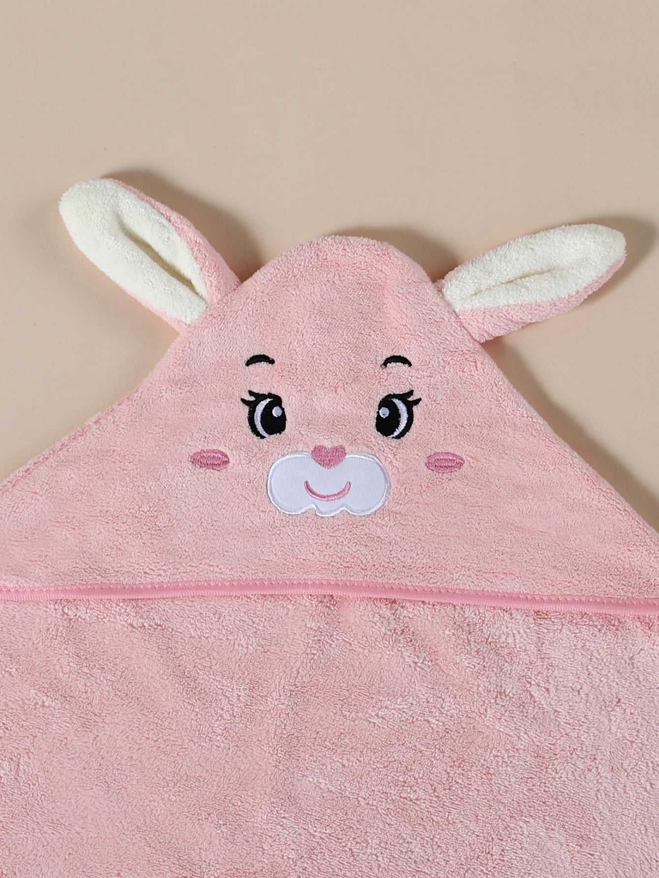 A pack of 80 * 80 cm cartoon baby bath towel body hooded polyester fiber baby bathrobe newborn swaddling baby blanket girls and
