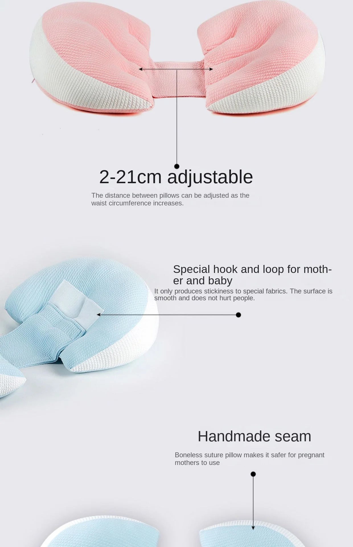 Pregnant Women Pillow Waist Pad Side Sleep Sleep Artifact Modern Simple Big Pillow Pillow Patchwork Pillow Pillow