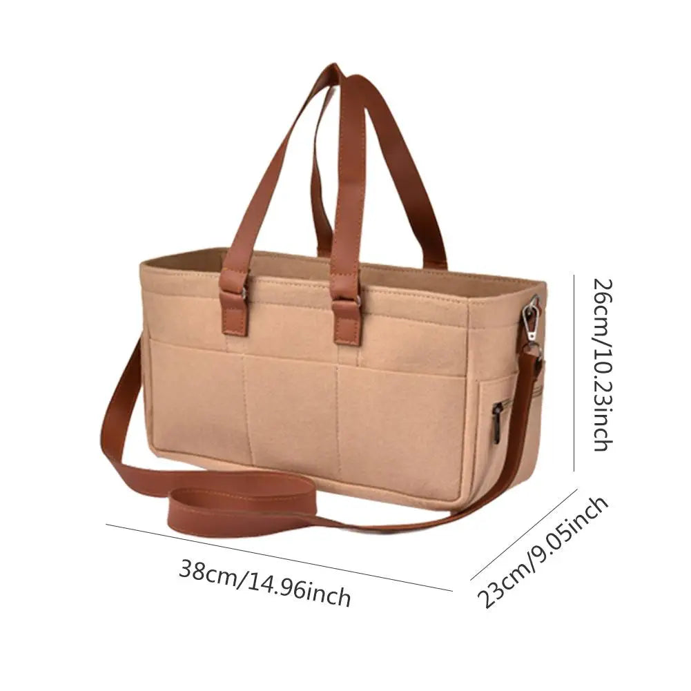 Baby Diaper Caddy Organizer Portable Holder Bag for Changing Table and Car, Nursery Essentials Storage bins 38 * 26 * 23cm