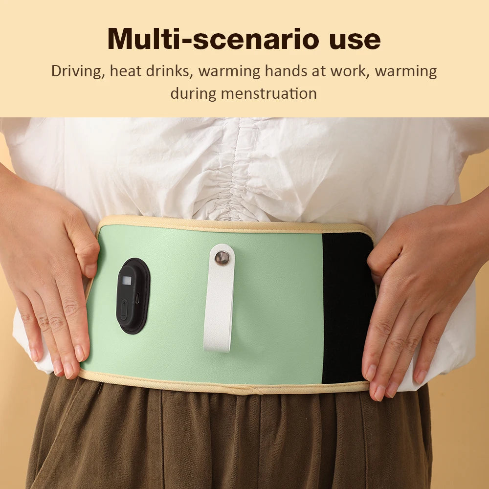 Baby Milk Warmer Baby Nursing Bottle Heater LCD Display, Portable USB Charging Bottle Warmer for Car, Outdoor Travel Accessories