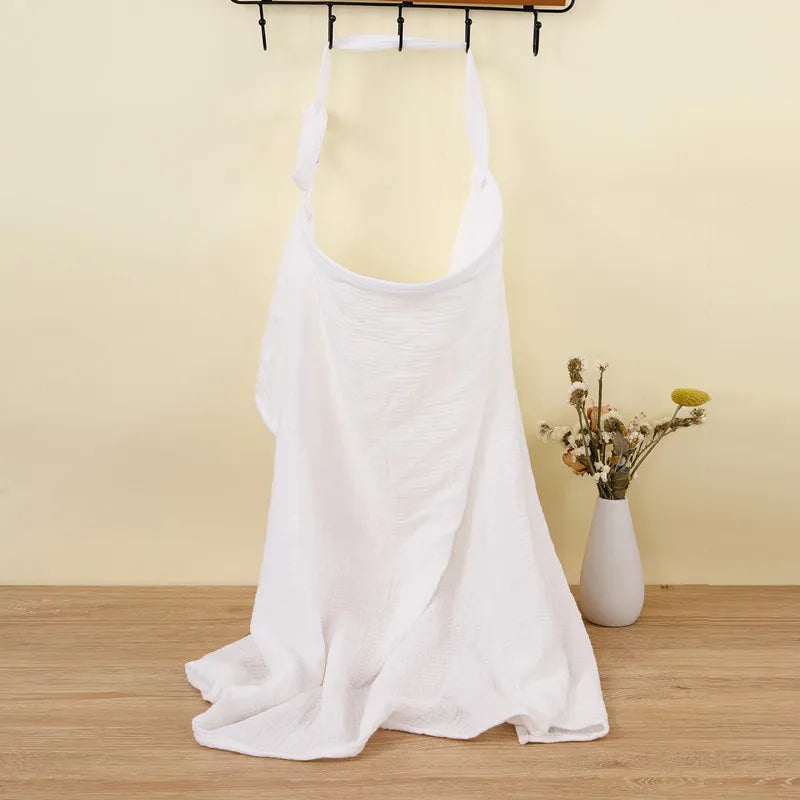 Mother Outing Breastfeeding Cover Cotton Baby Feeding Nursing Covers Adjustable Privacy Breastfeeding Apron Stroller Blanket