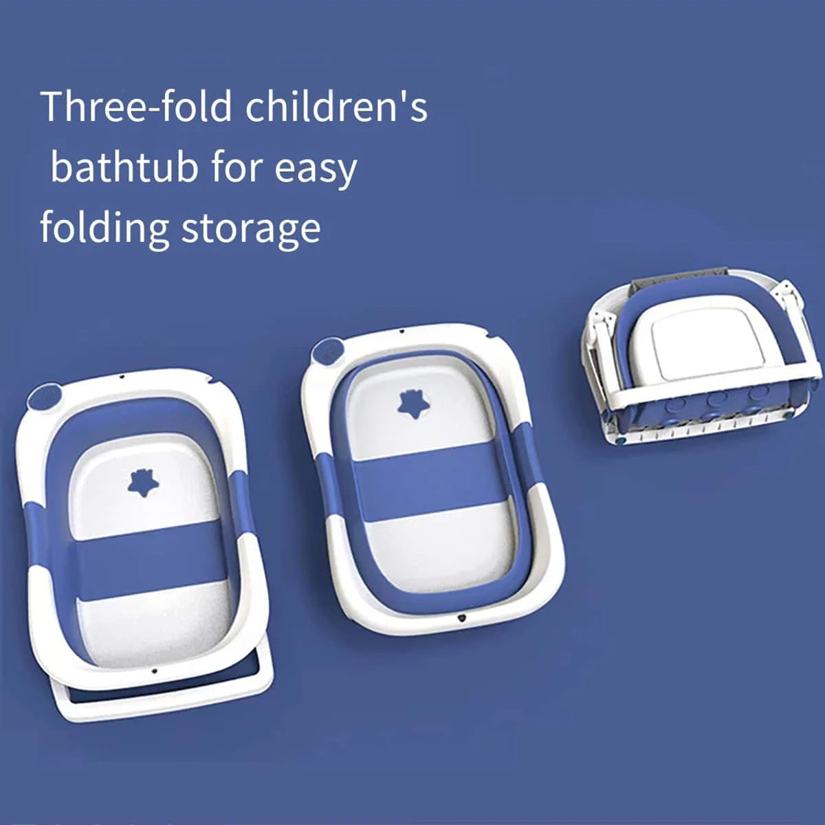 Foldable Baby Bath Tub - Comfortable & Space-Saving