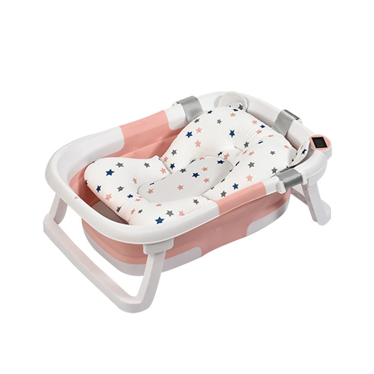 Foldable Baby Bath Tub - Comfortable & Space-Saving