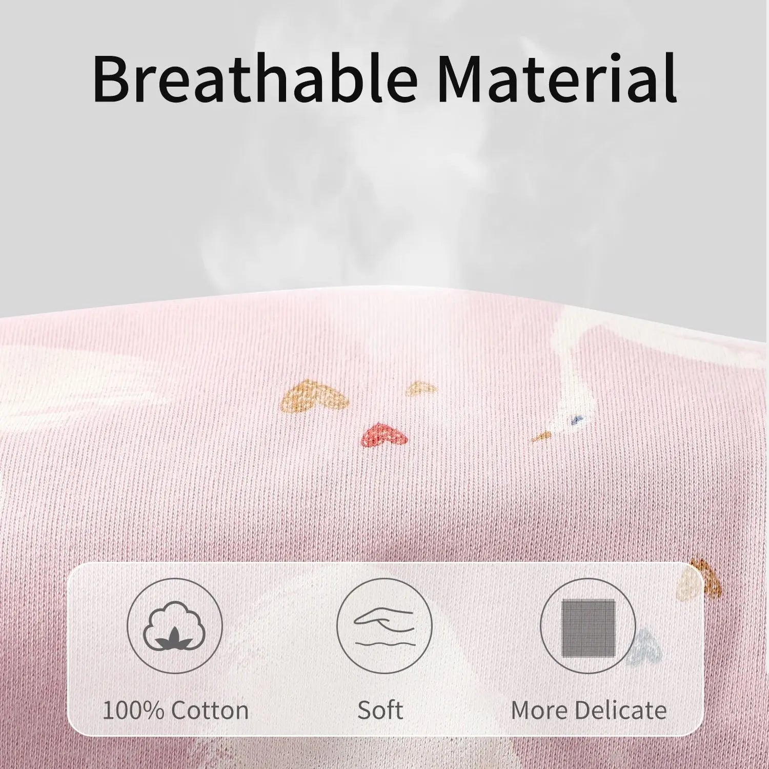 INSULAR Newborn Sleeping Bags 100% Cotton Baby Anti-startle Sleepsack Infant Skin-friendly Sleepwear Breathable 4 Seasons