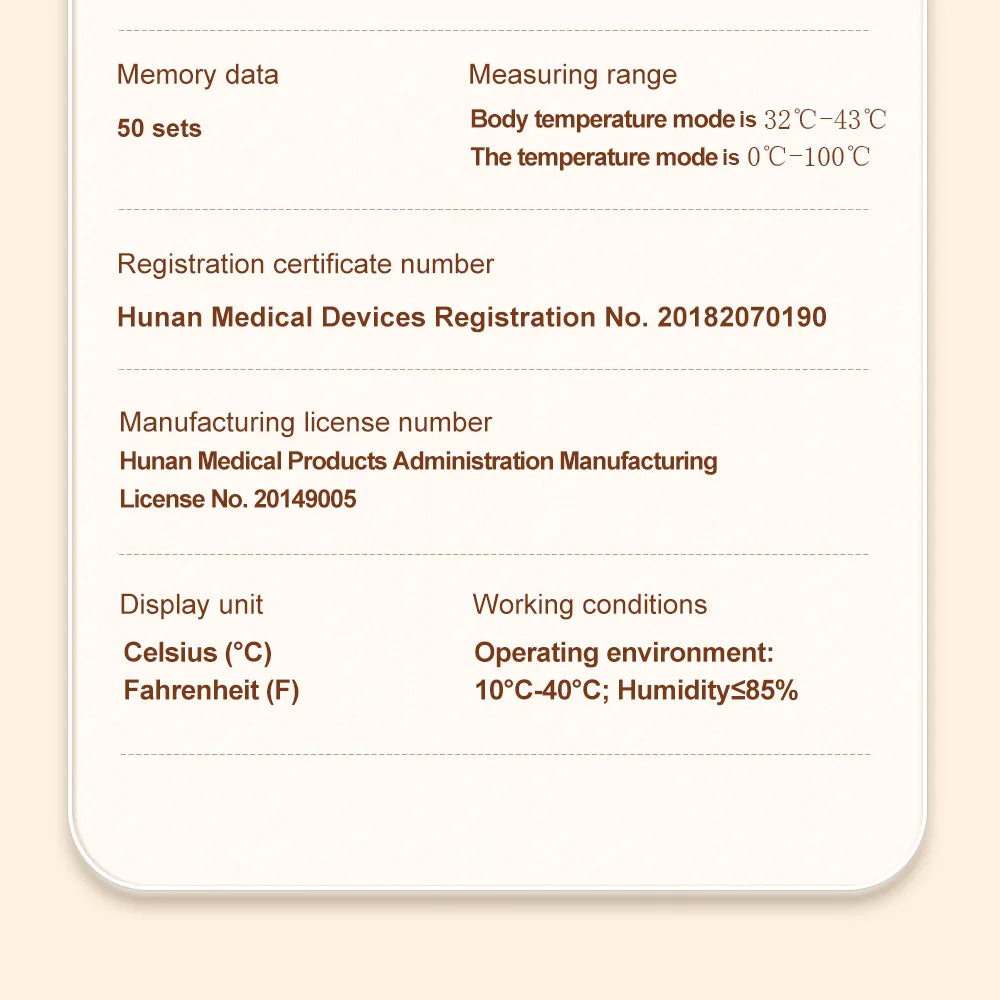Cofoe Infrared Fever Thermometer Medical Household Digital LCD Infant Adult Non-contact Body Temperature Ear Thermometer