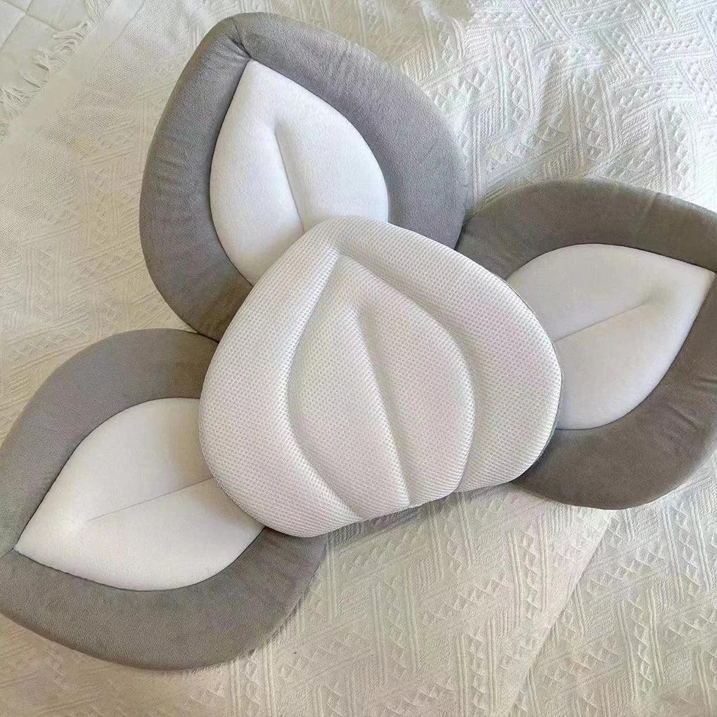 Blooming Bath Lotus Baby Bath Seat For Babys Bathing Comfort Not Easily Deformed Baby Sink Bathtub Mat Cushion Safe Flower Seat
