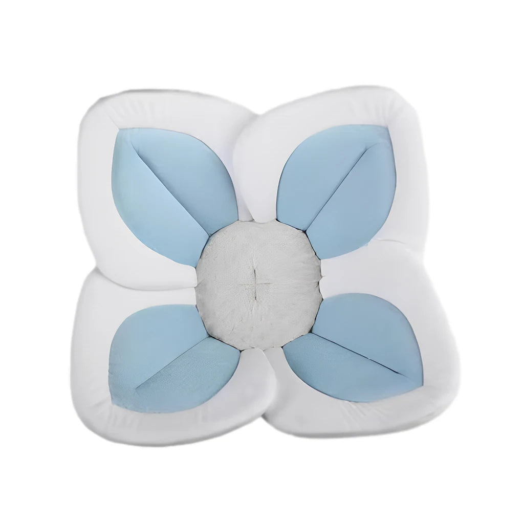 Blooming Bath Lotus Baby Bath Seat For Babys Bathing Comfort Not Easily Deformed Baby Sink Bathtub Mat Cushion Safe Flower Seat